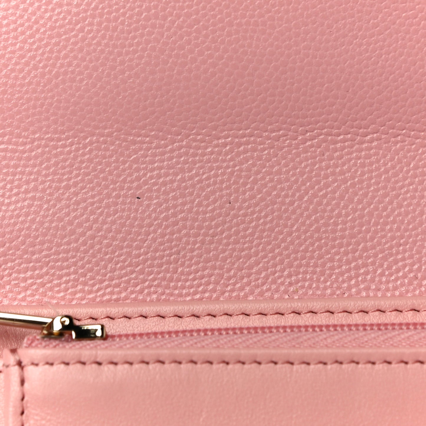 Caviar Quilted Medium Flap Wallet Pink