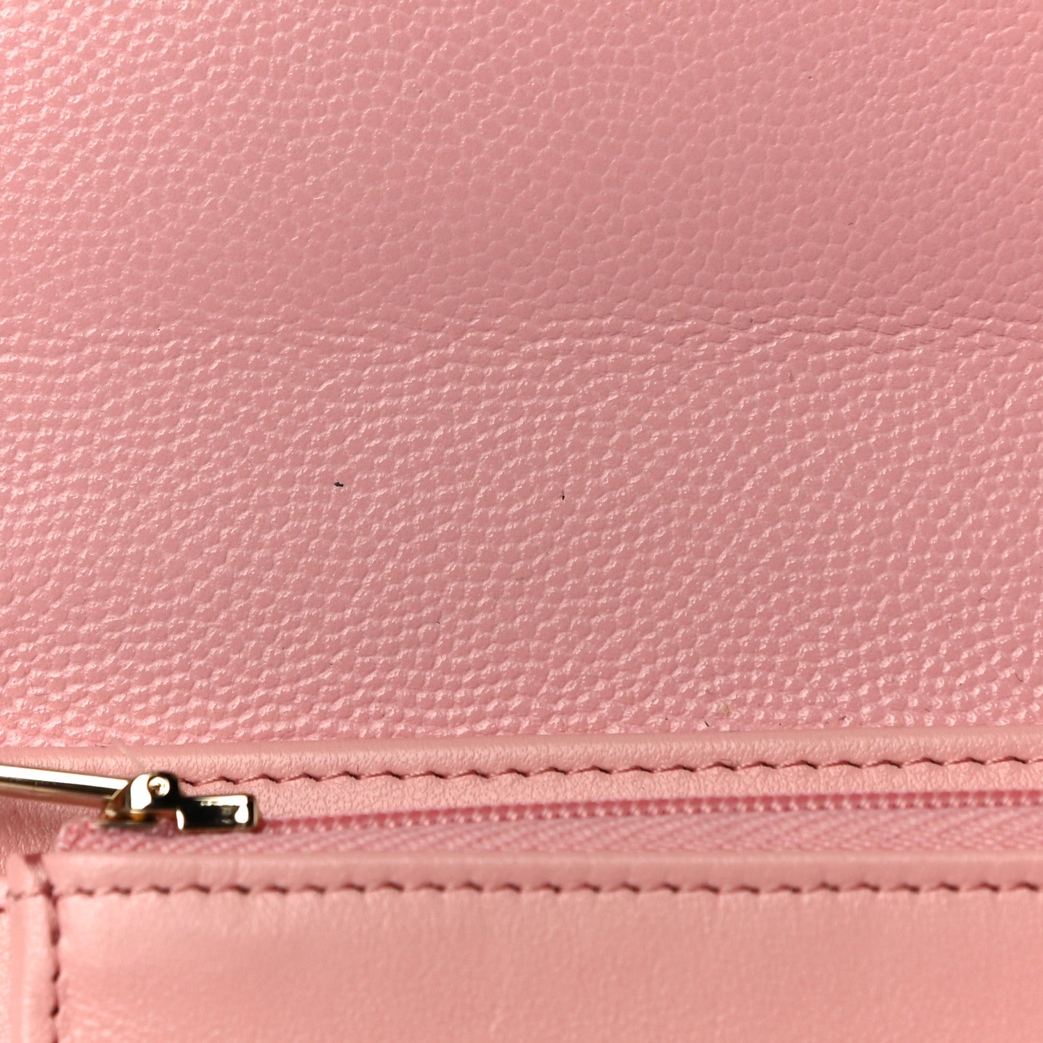Chanel Caviar Quilted Medium Flap Wallet Pink 12 of 13