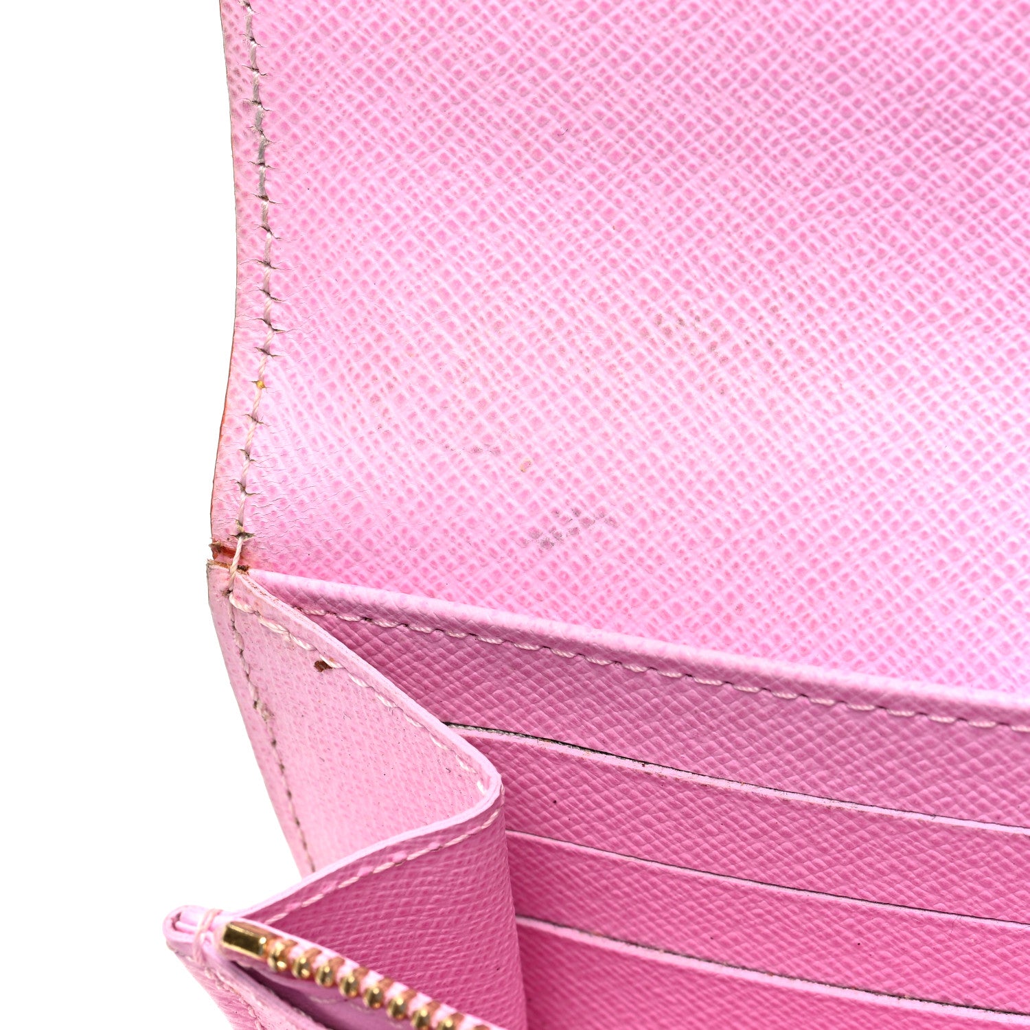Louis Vuitton LOUIS VUITTON Monogram Multicolor Sarah Noeud Wallet White Litchi 9 of 15