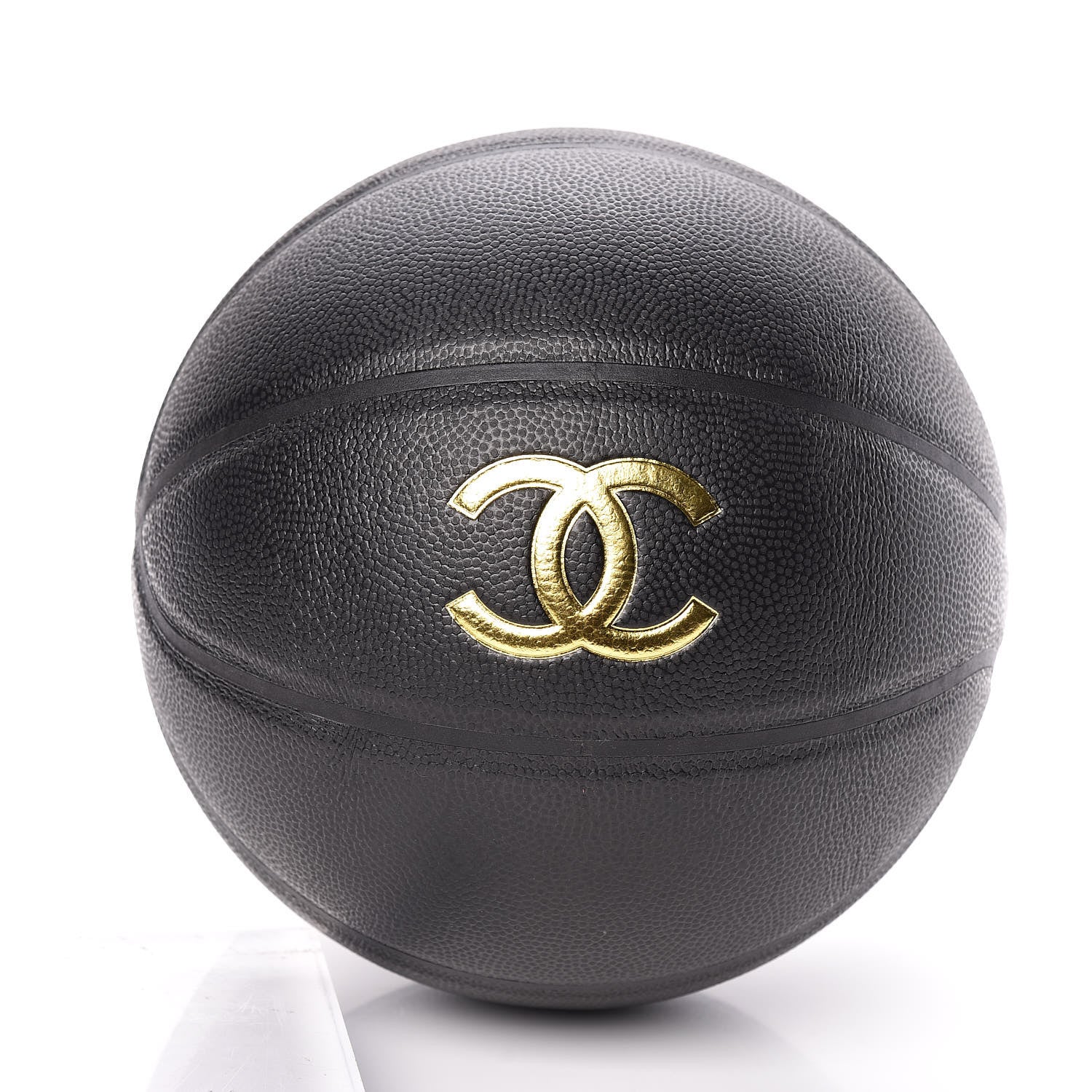 Chanel Lambskin Chain Net and Basketball Black Dark Gold 5 of 10