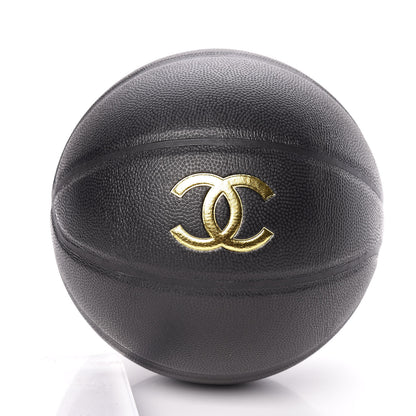 Chanel Lambskin Chain Net and Basketball Black Dark Gold 5 of 10
