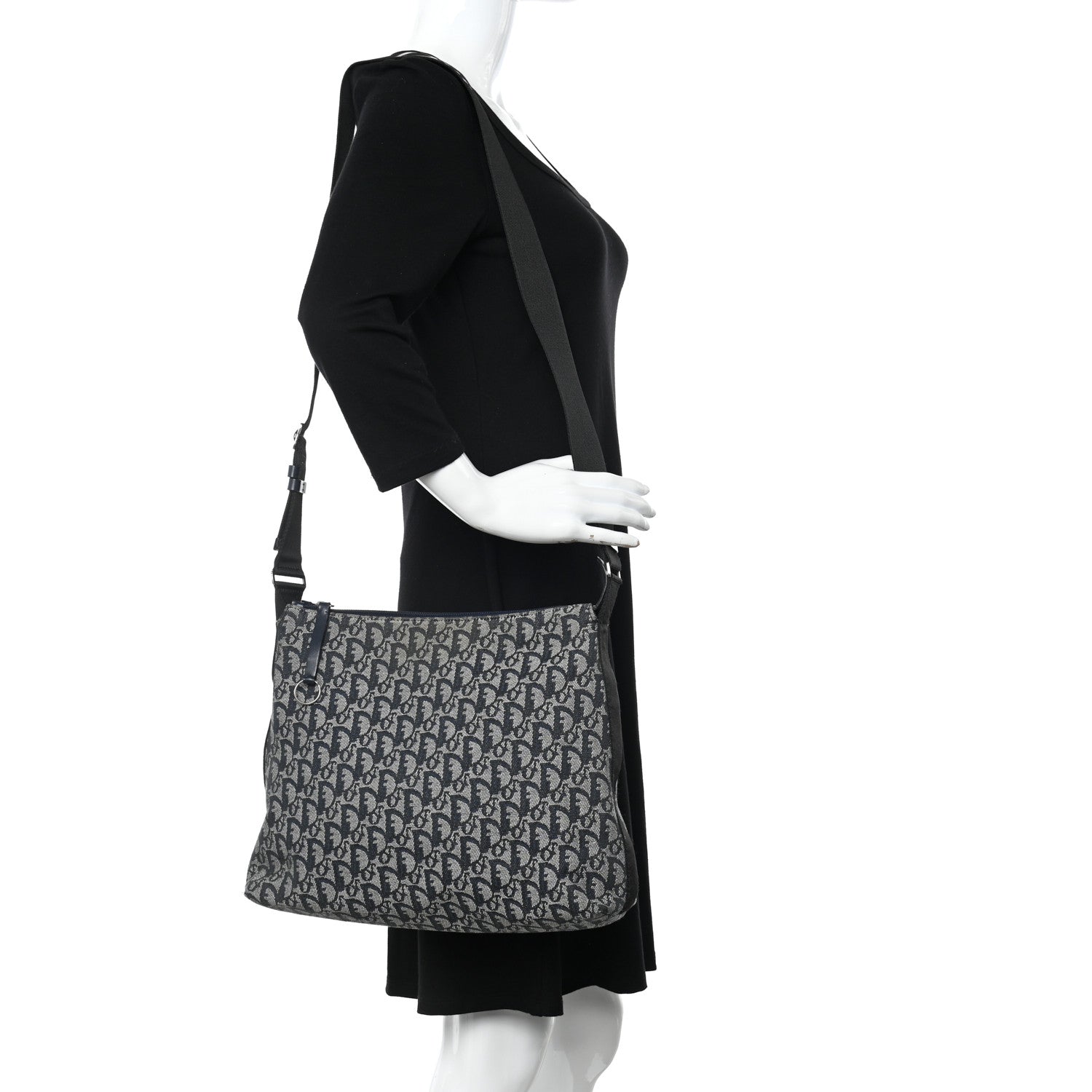 Christian Dior Monogram Messenger Blue 2 of 13