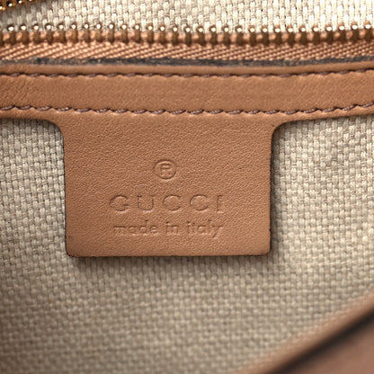 Gucci Pebbled Calfskin Medium Soho Flap Crossbody Camelia 6 of 10