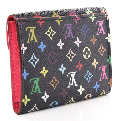 Louis Vuitton Monogram Multicolor Business Card Holder Black Grenade 2 of 8