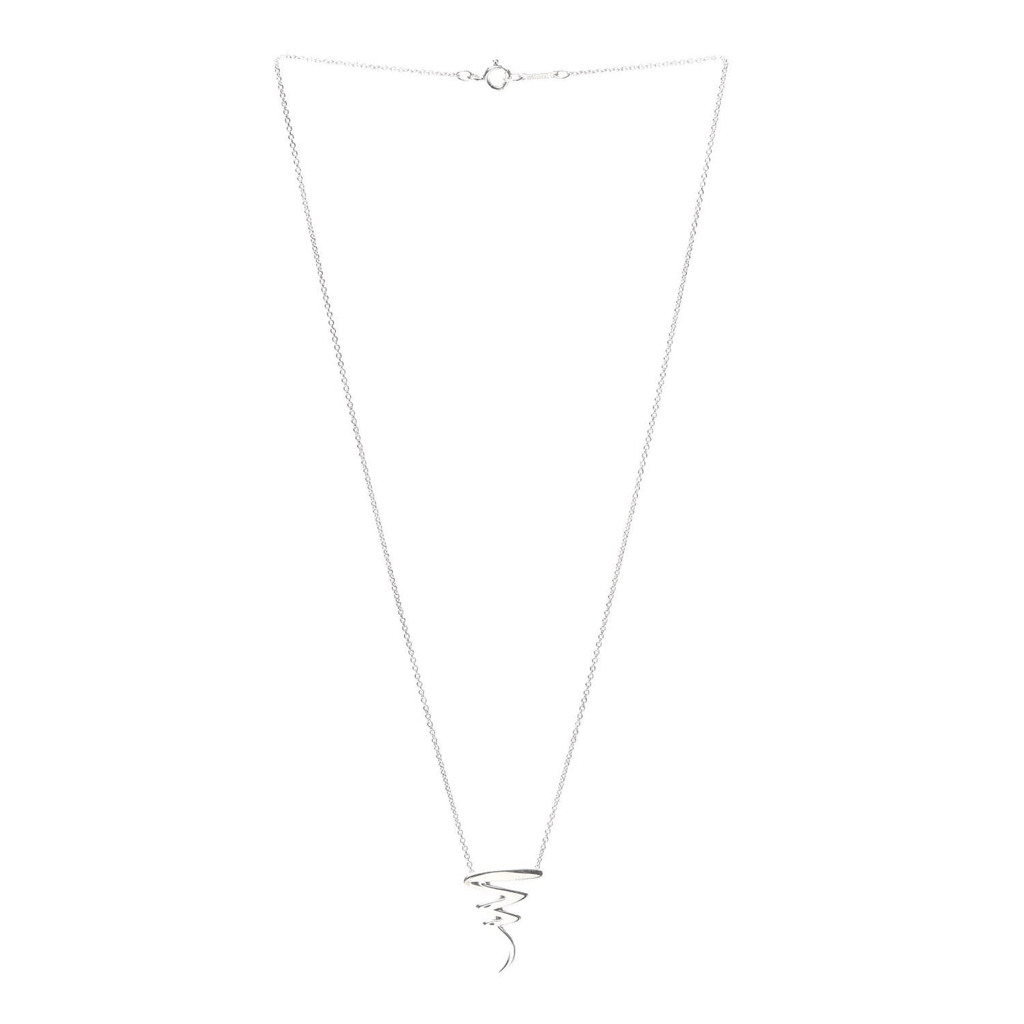 Sterling Silver Paloma Picasso Scribble Pendant Necklace