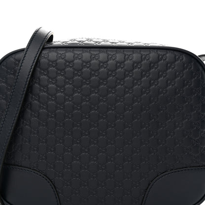 Gucci Soft Microguccissima Mini Bree Messenger Bag Blue 8 of 10
