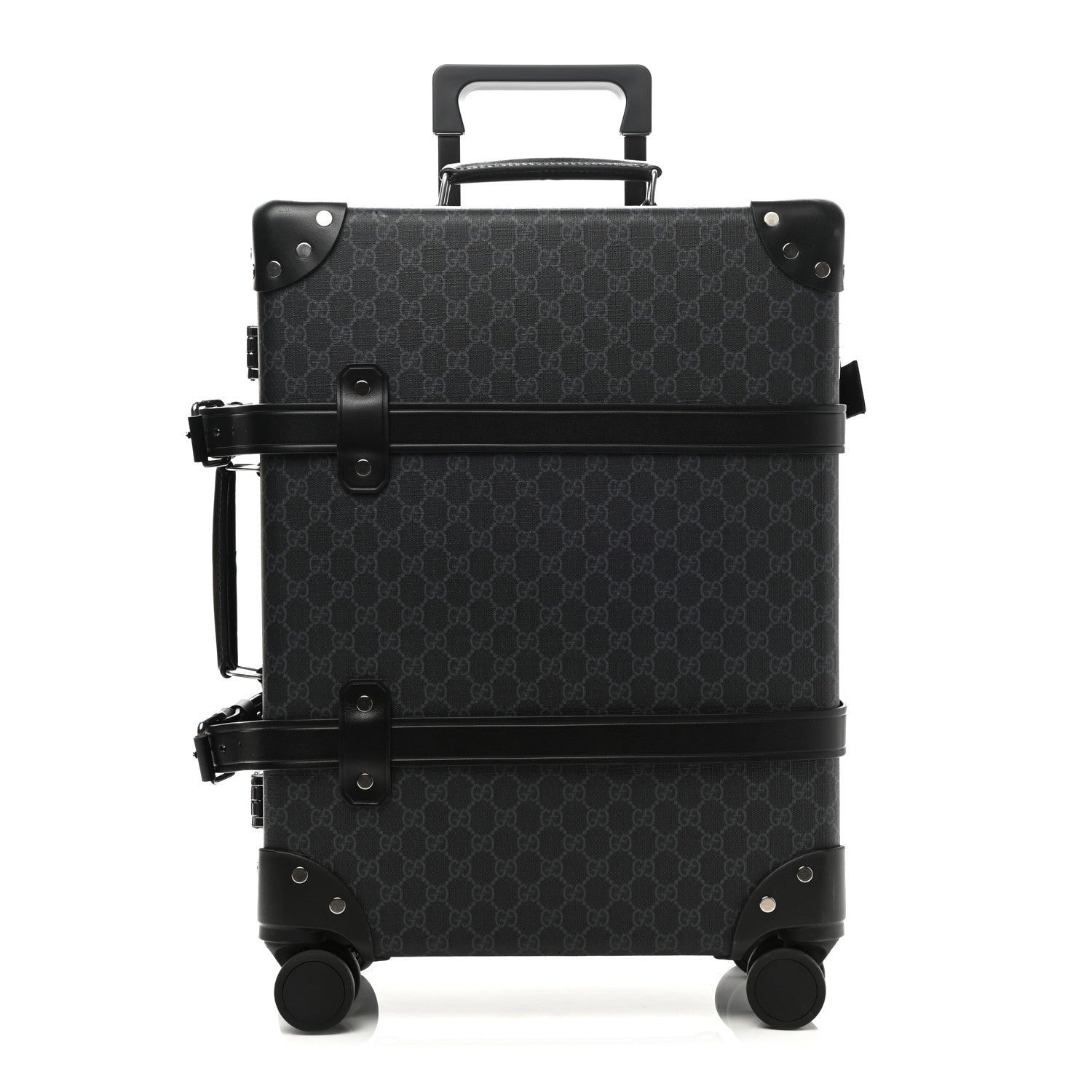Gucci GG Supreme Monogram Globe-Trotter Carry-On Black 1 of 8