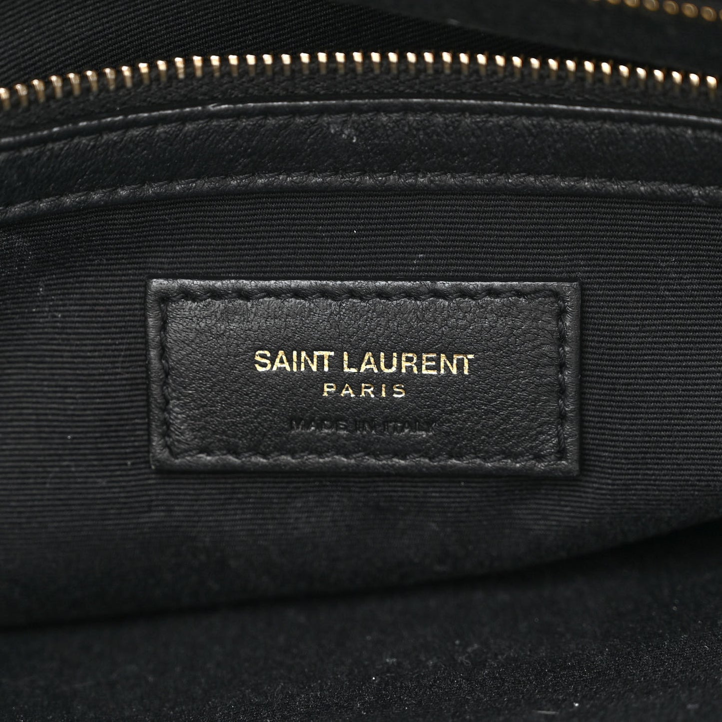 Canvas All-Over Monogram Cabas Tote Beige Black