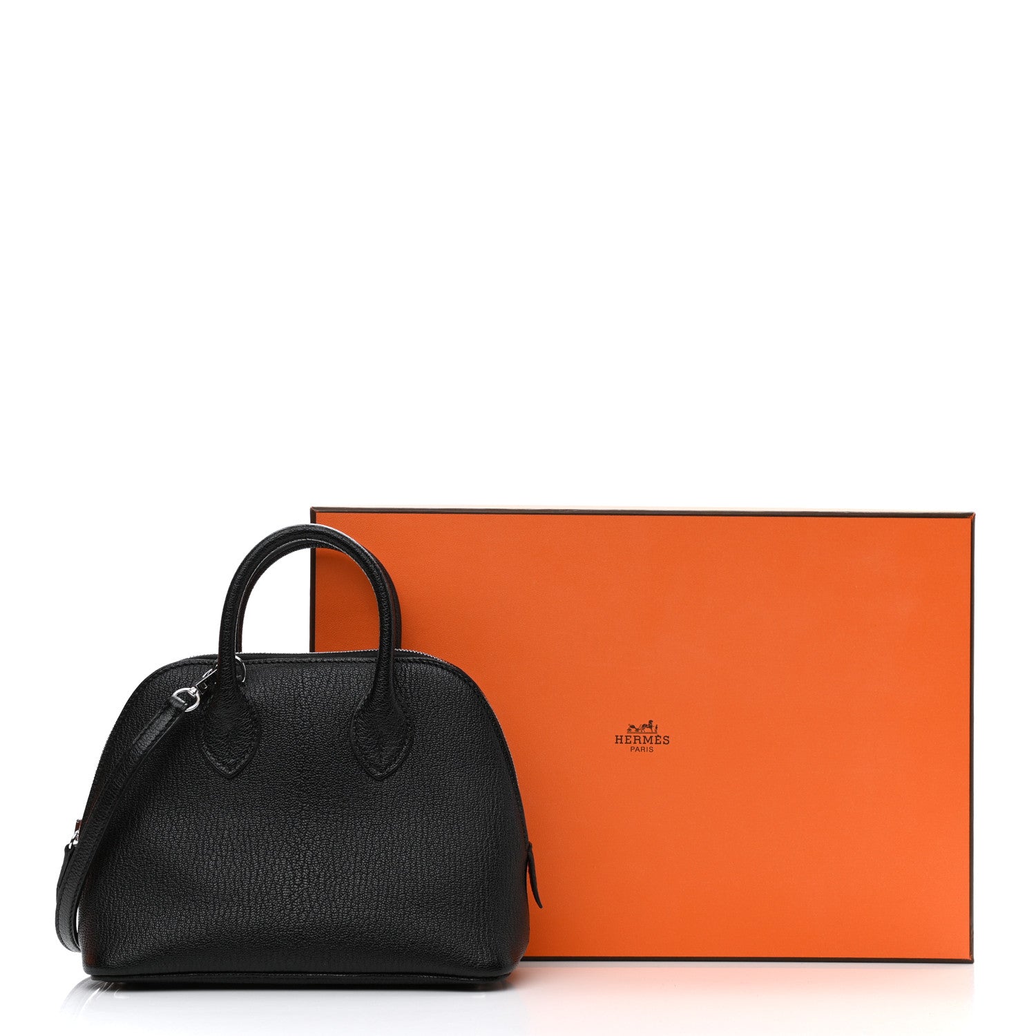 Hermes Chevre Mysore Mini 1923 Bolide Black 10 of 10