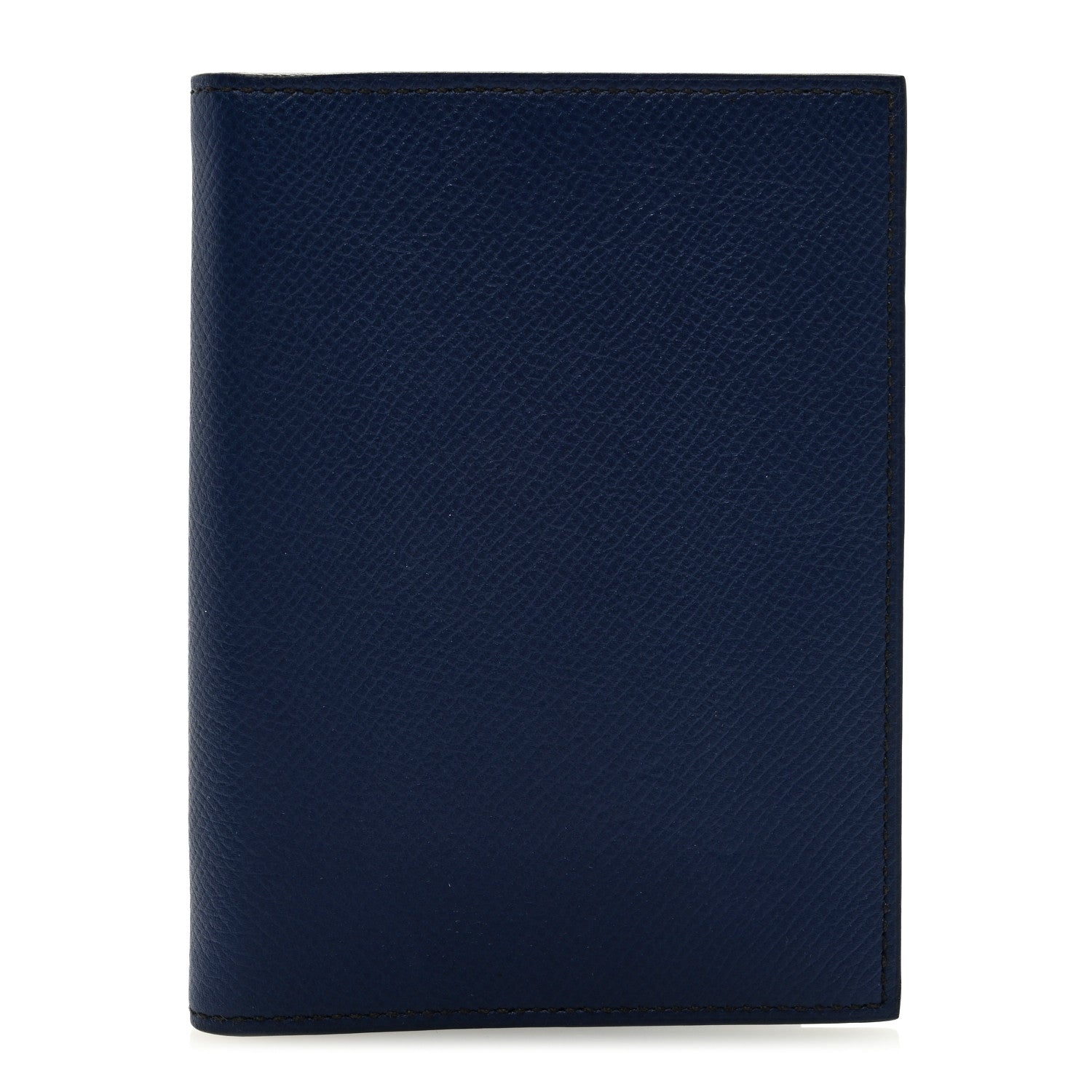 Hermes Epsom Globe Trotter Agenda Cover PM Bleu Saphir Black 1 of 6