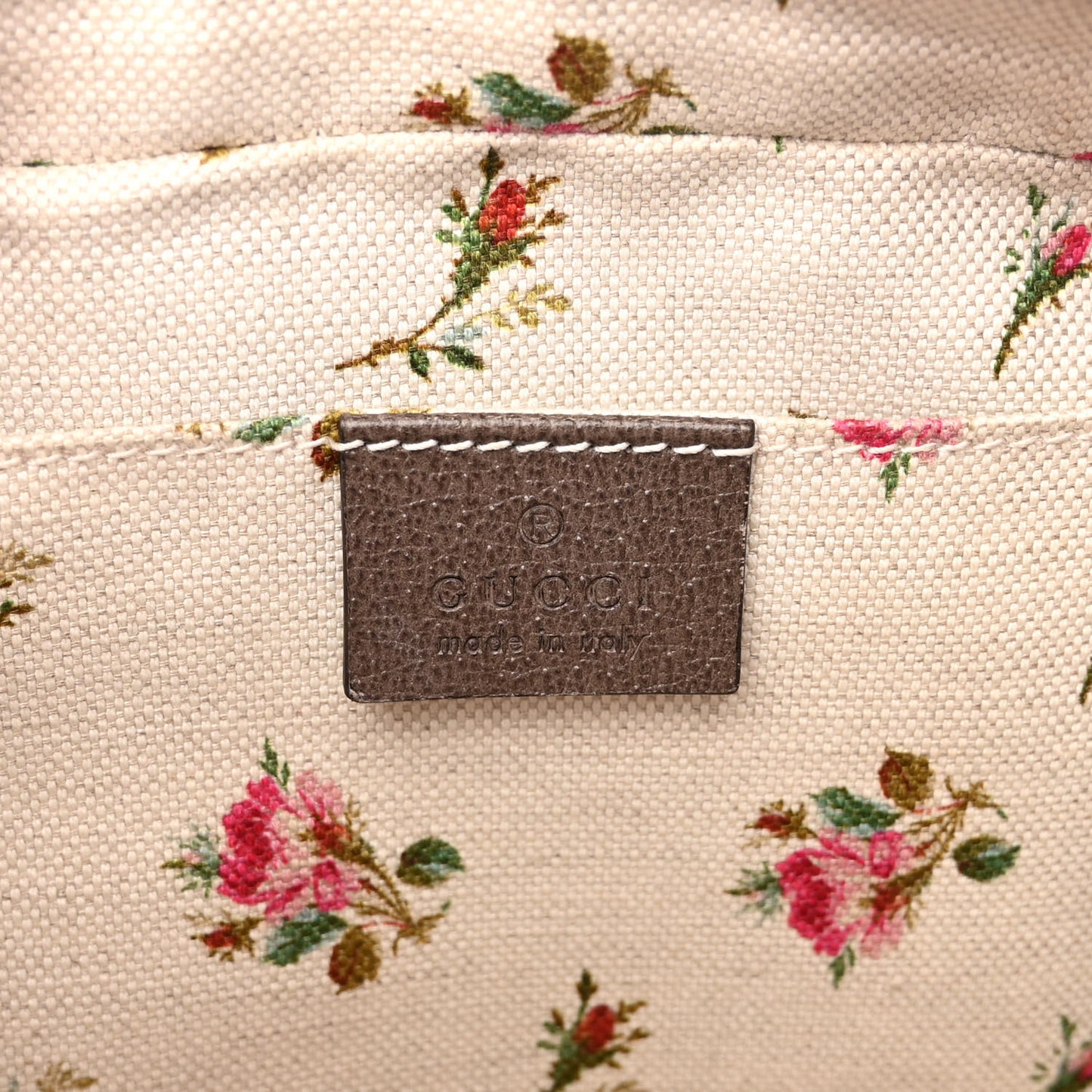 GG Supreme Monogram Web Neo Vintage Shoulder Bag Beige New Acero Crop