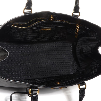 Prada Saffiano Lux Large Tote Nero Black 5 of 11