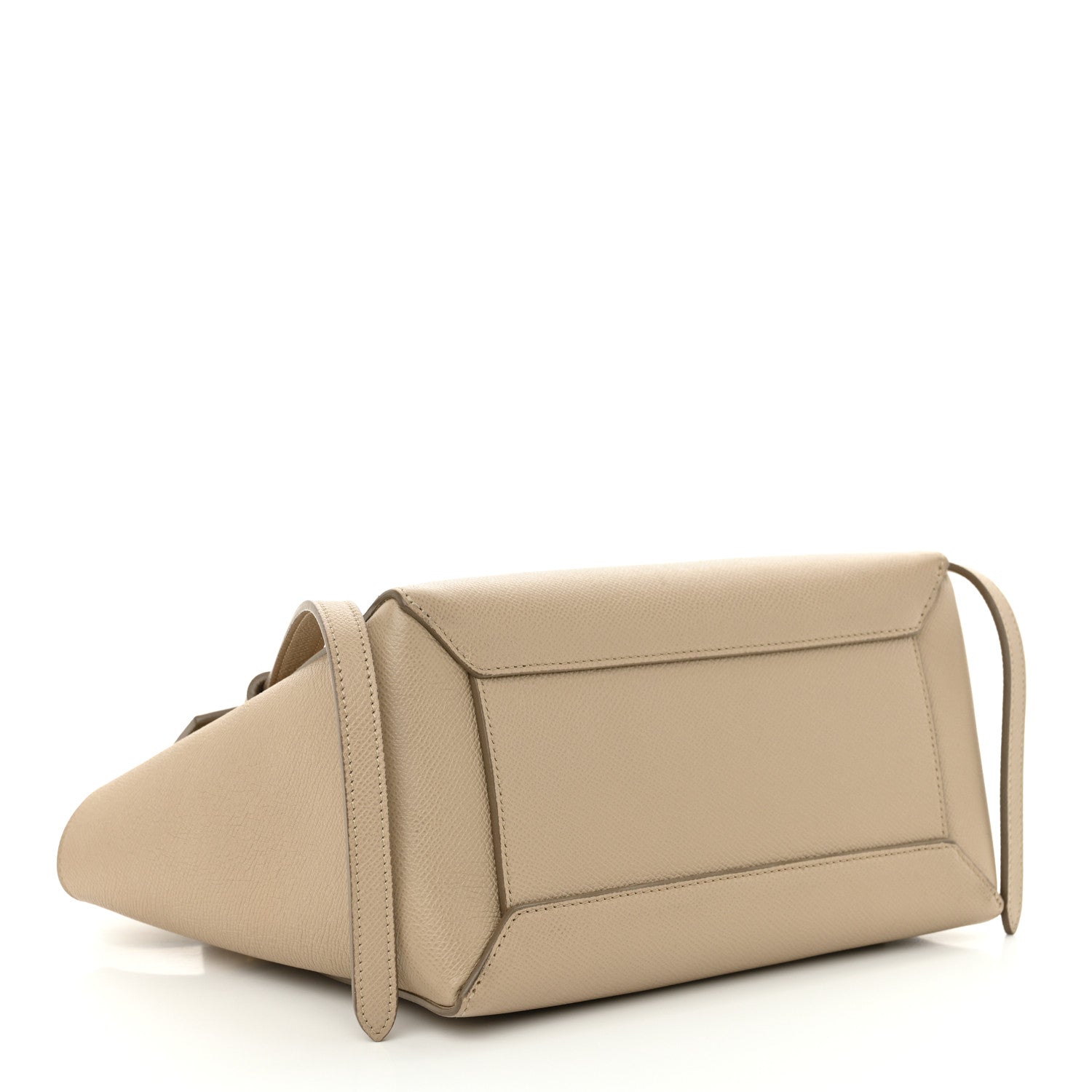 Celine Baby Grained Calfskin Micro Belt Bag Light Taupe 4 of 12