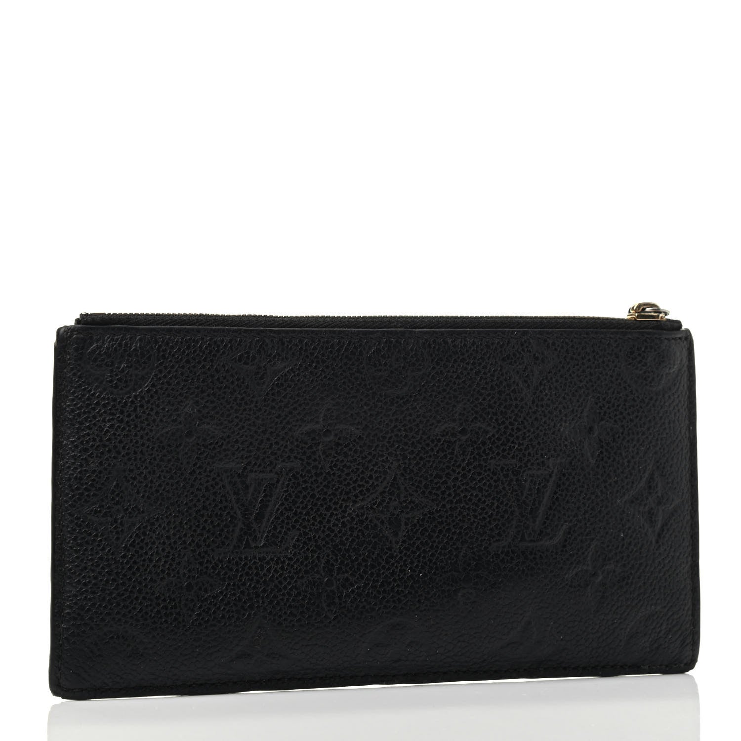 Louis Vuitton Empreinte Felicie Chain Wallet Zippered Insert Black 2 of 3