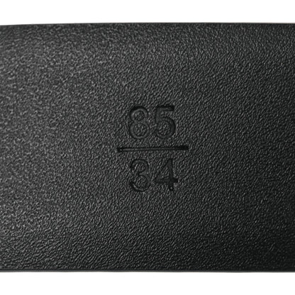 Chanel Calfskin Crystal CC Belt 85 34 Black Multicolor 4 of 9