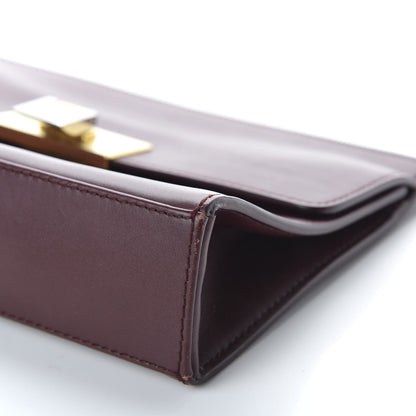 Balenciaga Veau Le Dix Clutch Aubergine 7 of 9