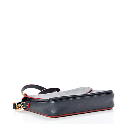 Louis Vuitton Empreinte Pochette Metis Marine Rouge 3 of 9