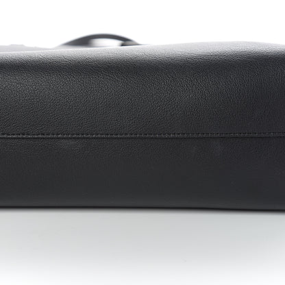 Saint Laurent Calfskin Medium Shopping Tote Black 9 of 9