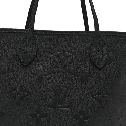 Louis Vuitton Empreinte Monogram Giant Neverfull MM Black 8 of 11