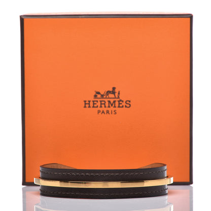 Hermes Box Binome Cuff M Chocolate 9 of 9