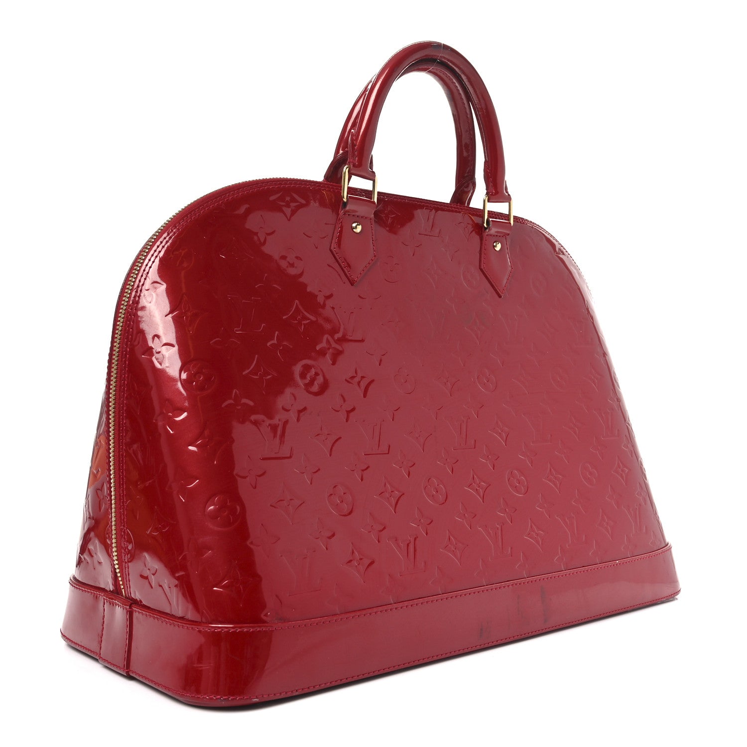 Louis Vuitton Vernis Alma GM Rose Indien 3 of 9