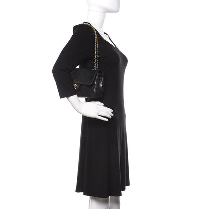 Chanel Lambskin Quilted Small Double Flap Black 2 of 9