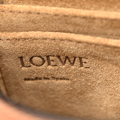 Loewe Pebble Grain Calfskin Mini Gate Dual Bag Tan 6 of 10