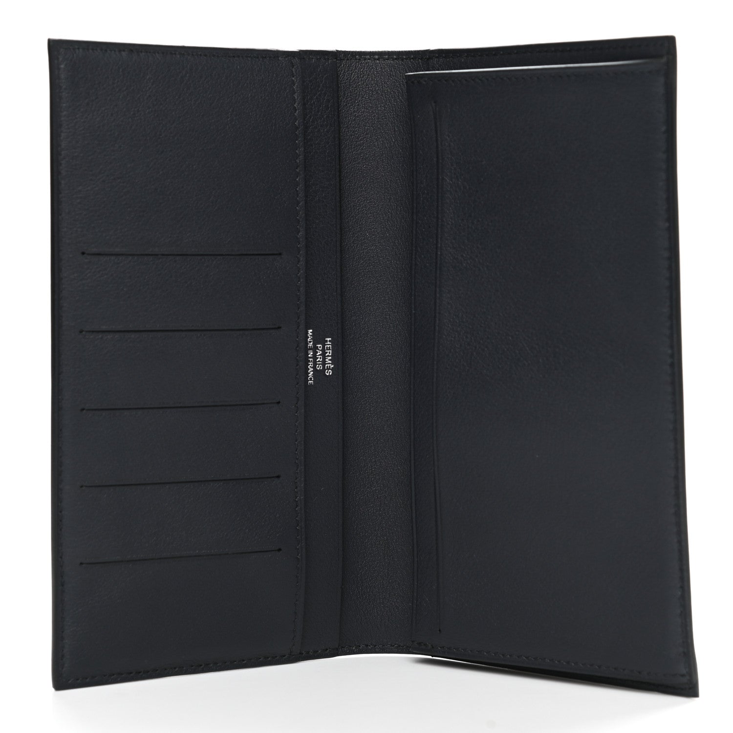 Hermes Swift Citizen Twill Long Combined Wallet Bleu Indigo 5 of 9