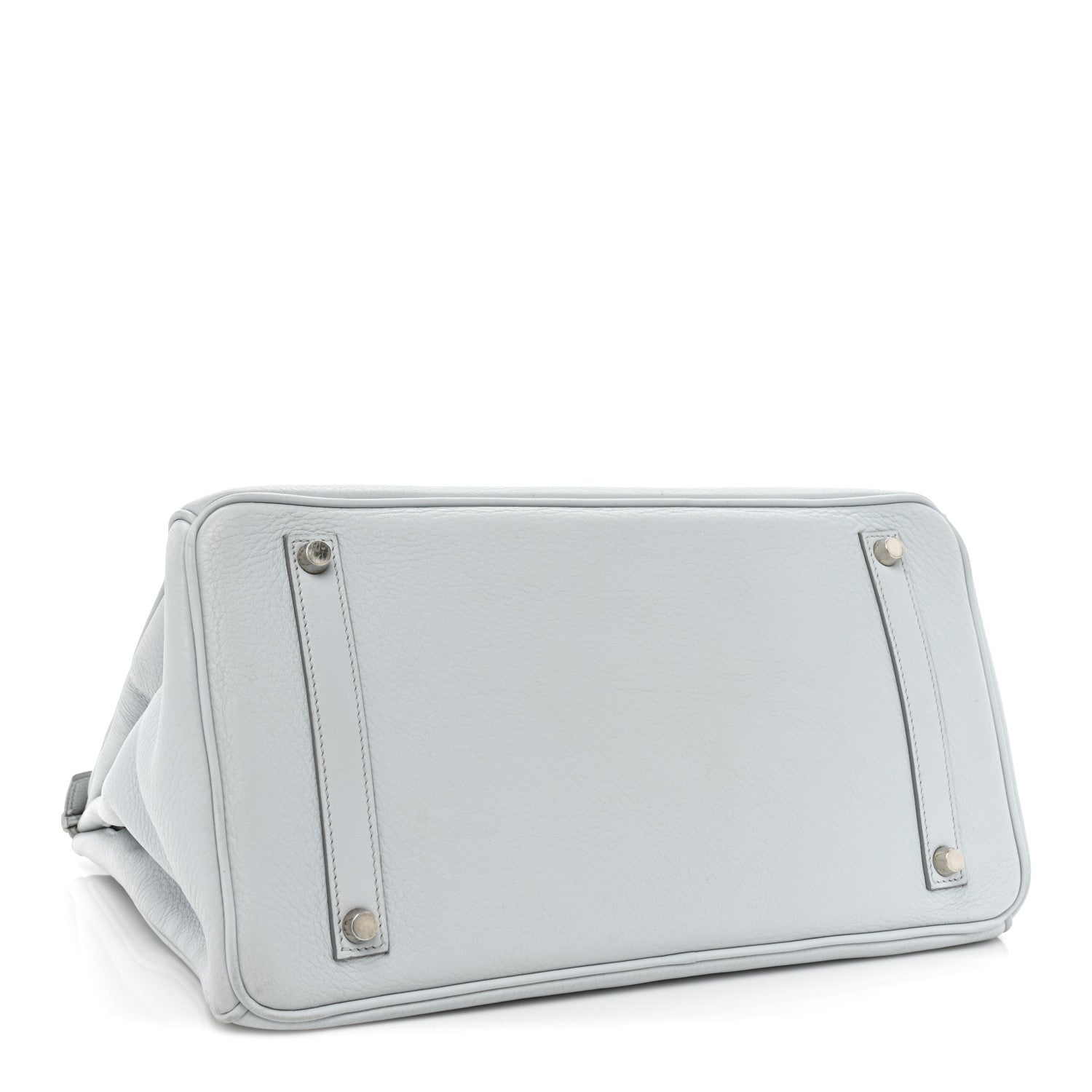 Hermes Taurillon Clemence Birkin 35 Gris Perle 4 of 25