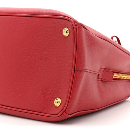 Prada Saffiano Lux Parabole Tote Fuoco 9 of 19