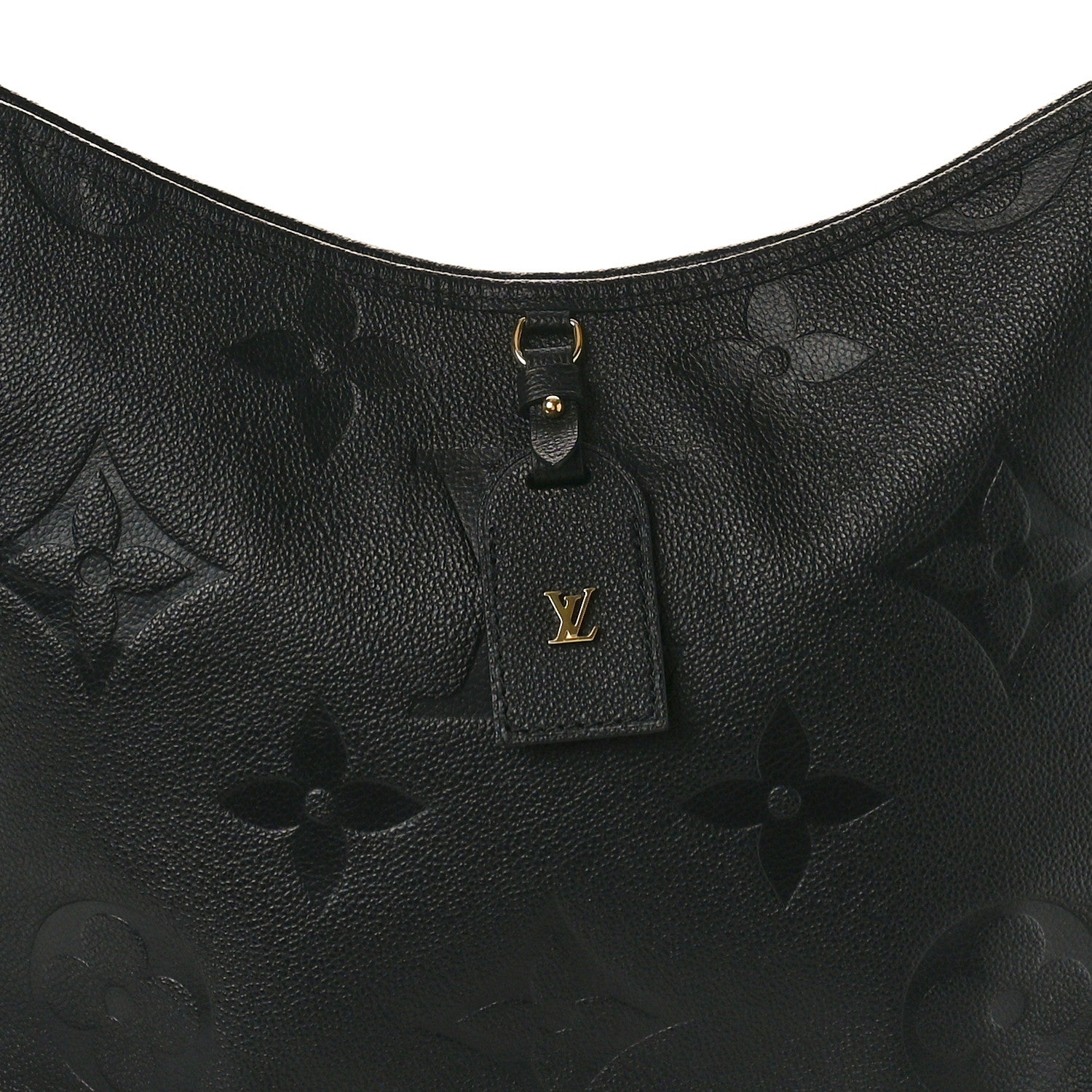 Louis Vuitton Empreinte Monogram Giant Carryall MM Black 9 of 12