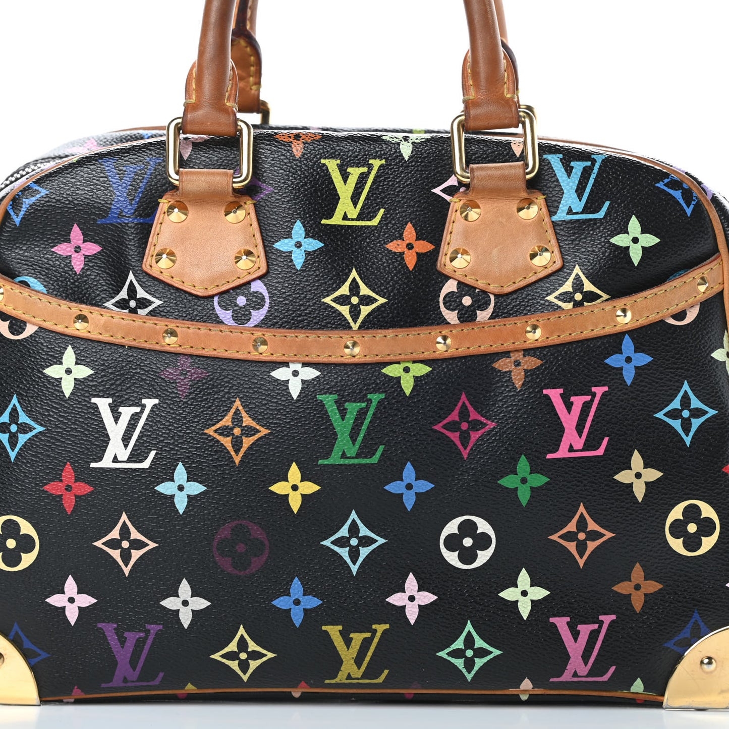 Monogram Multicolor Trouville Black