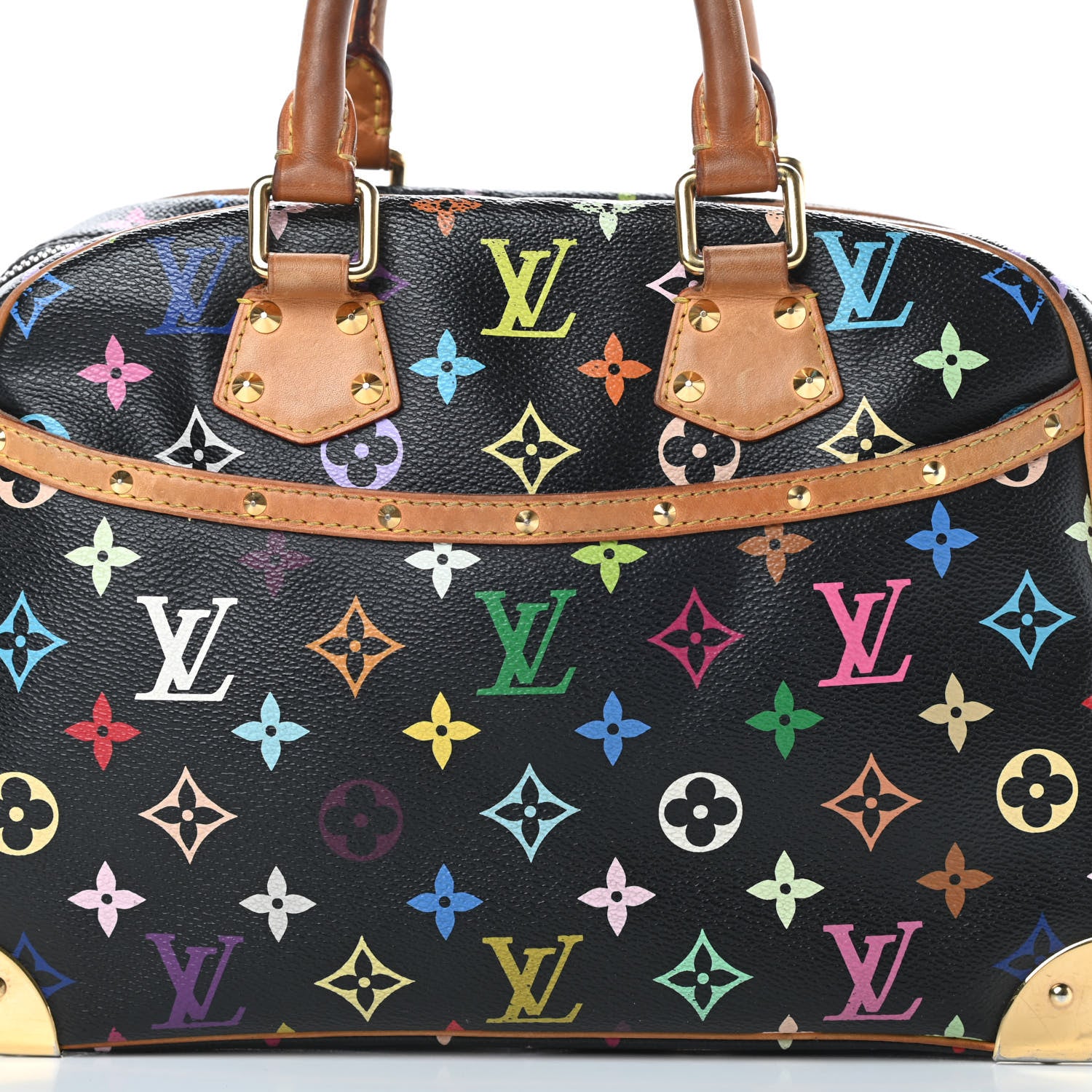 Louis Vuitton Monogram Multicolor Trouville Black 7 of 18