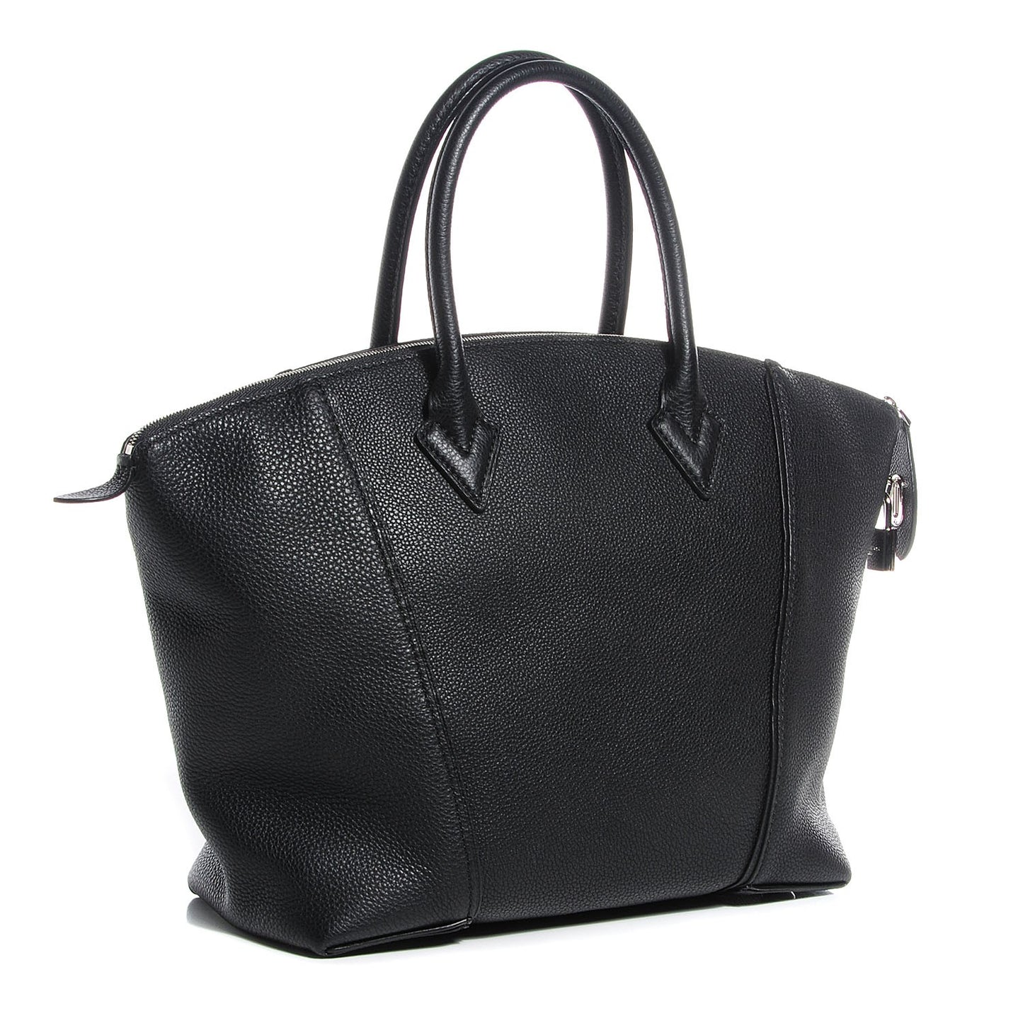 Cuir Taurillon Soft Lockit PM Black