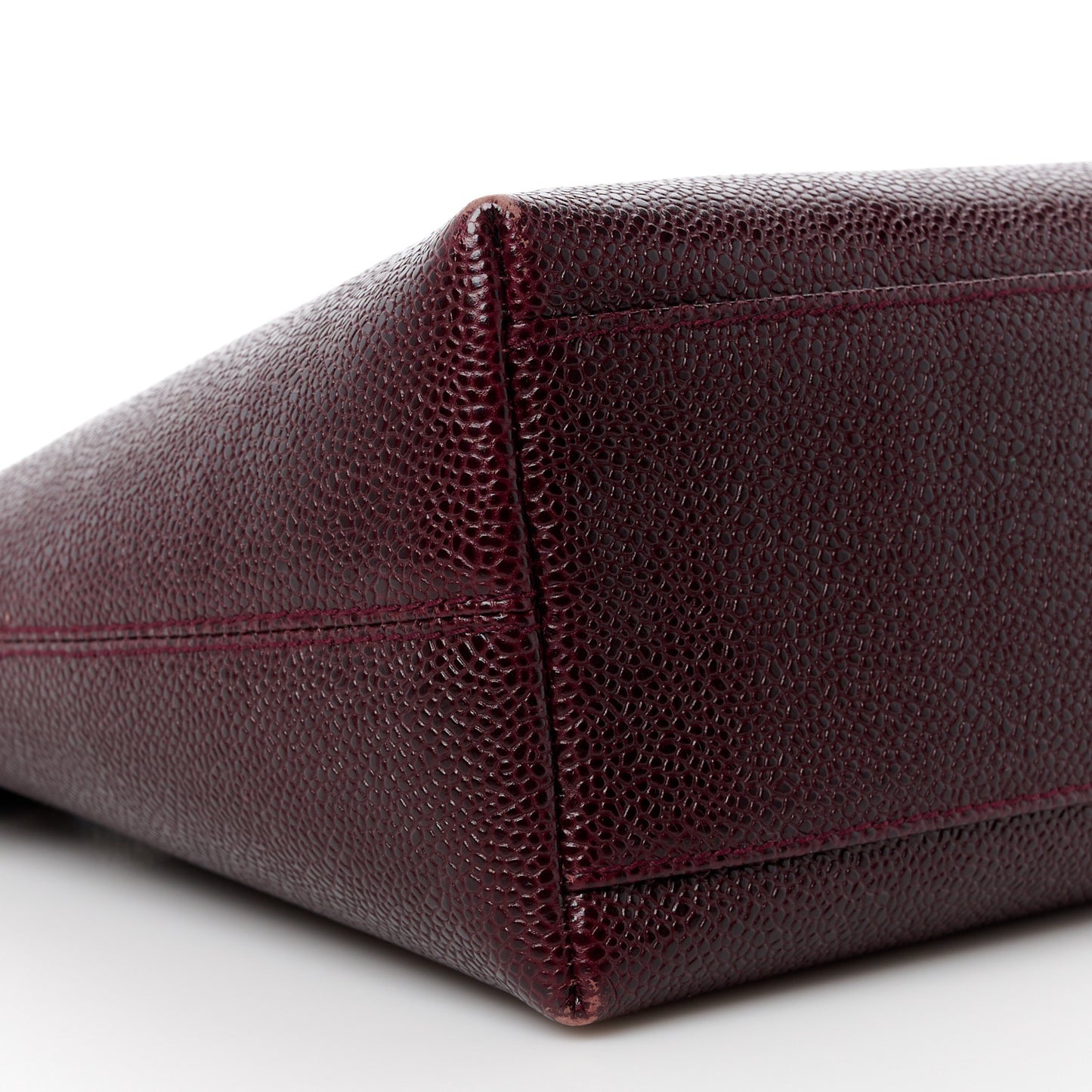 Caviar Shoulder Bag Bordeaux