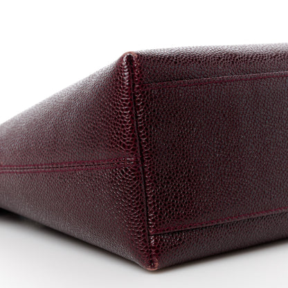 Chanel Caviar Shoulder Bag Bordeaux 9 of 14
