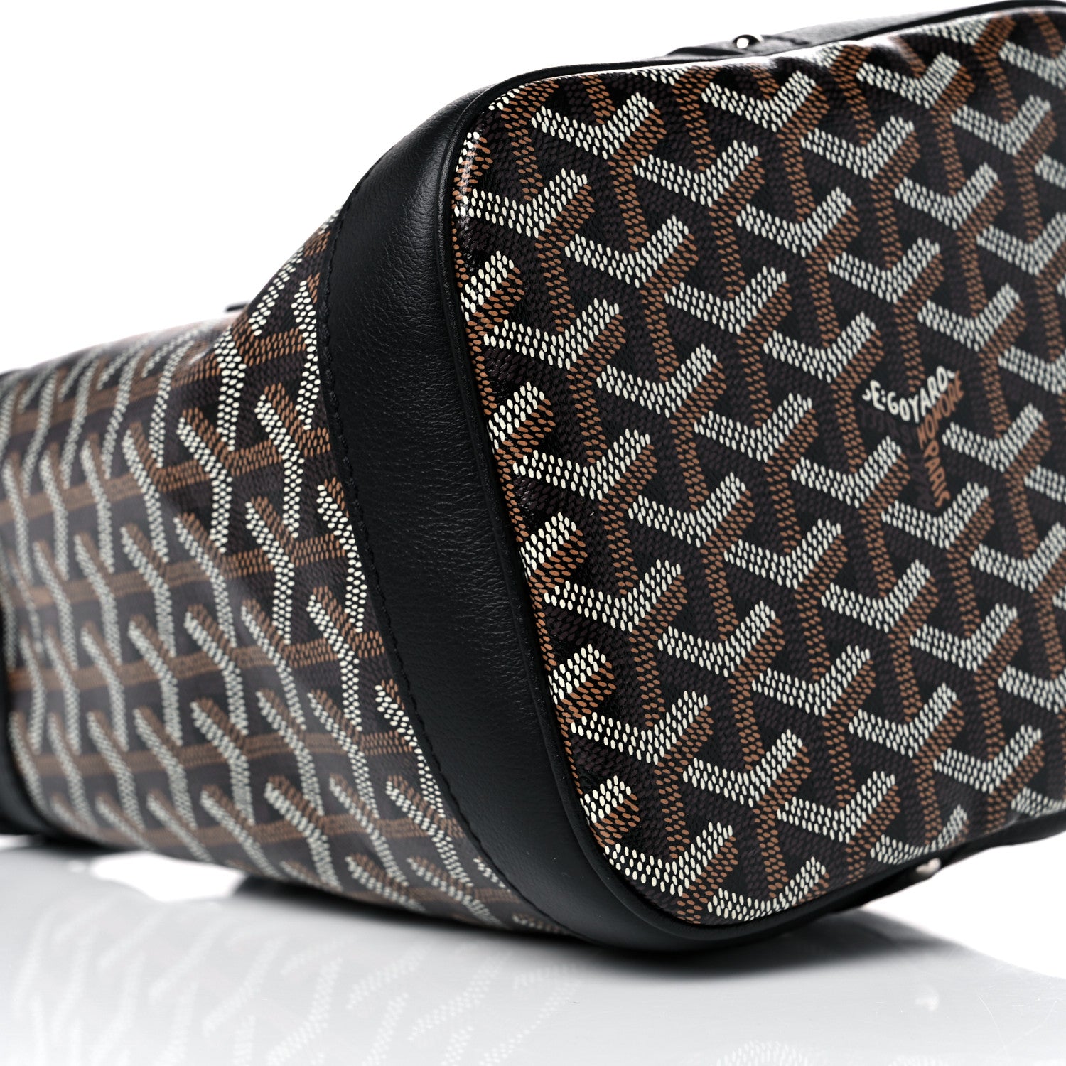 Goyard Goyardine Petit Flot Bucket Bag PM Black 6 of 9
