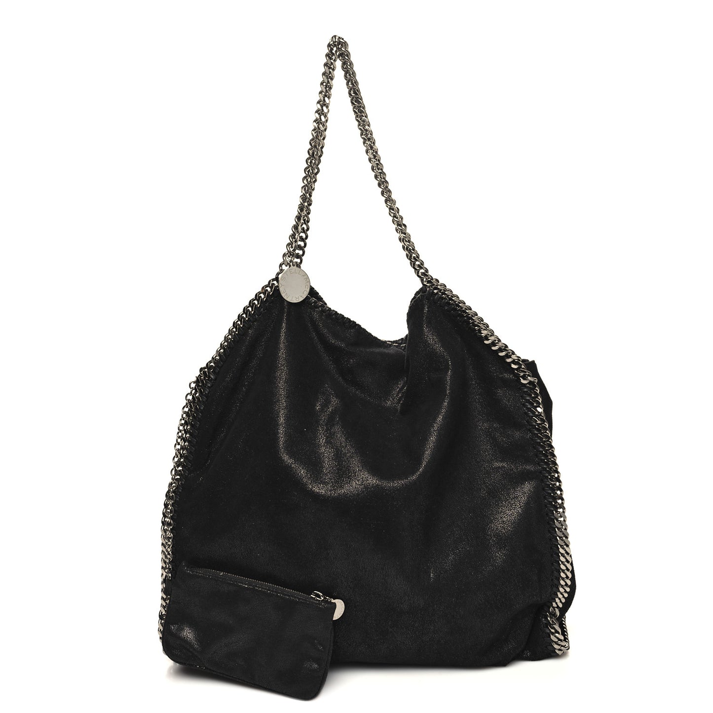 Shaggy Deer Big Falabella Tote Black