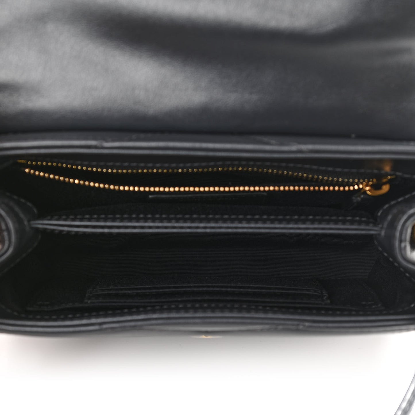 Calfskin Y Quilted Monogram Toy Loulou Crossbody Bag Graphite
