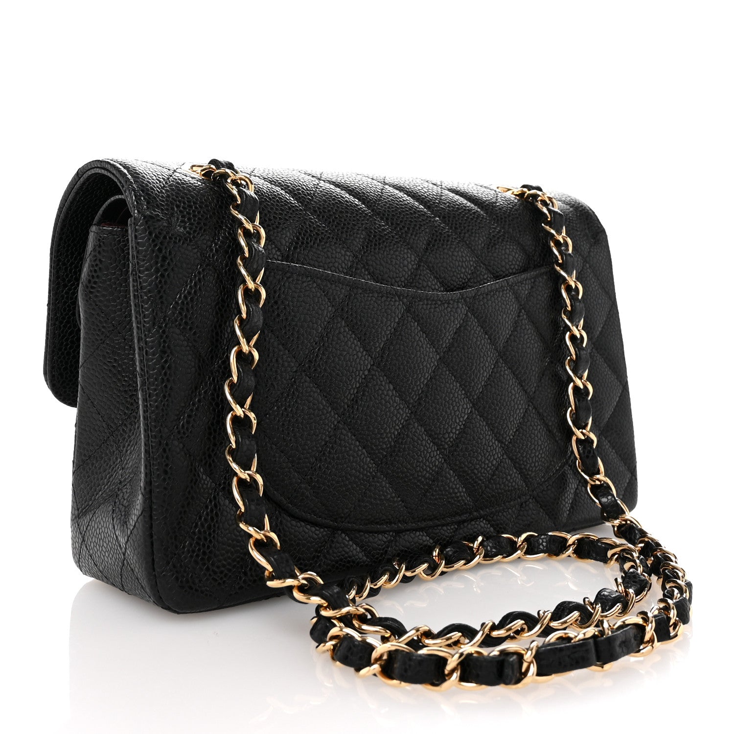 Chanel Caviar Quilted Small Double Flap Black 3 of 11