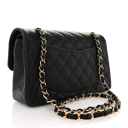 Chanel Caviar Quilted Small Double Flap Black 3 of 11