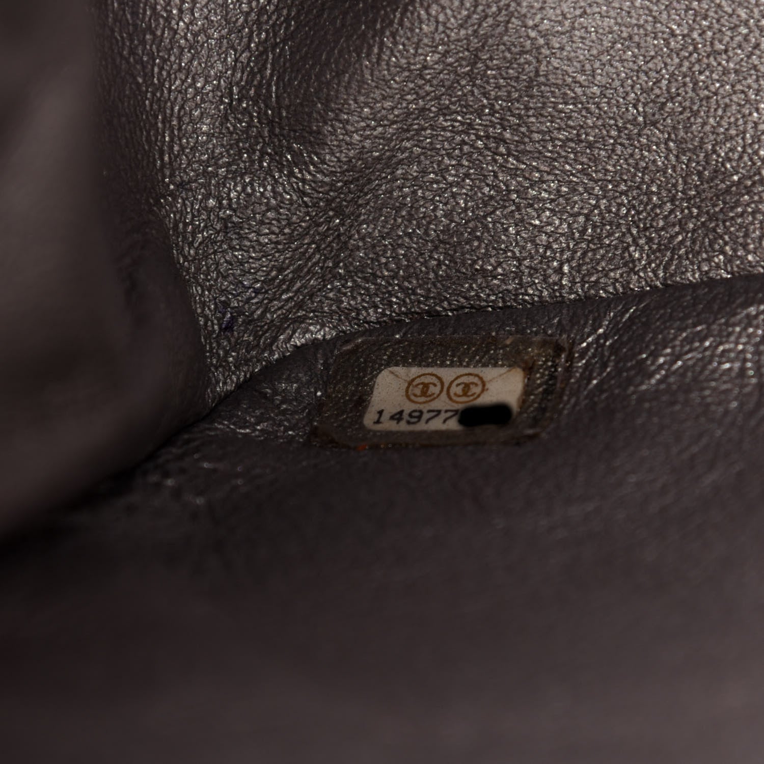 Chanel Metallic Aged Calfskin Quilted 2.55 Reissue 227 Flap Argent Fonce 7 of 9