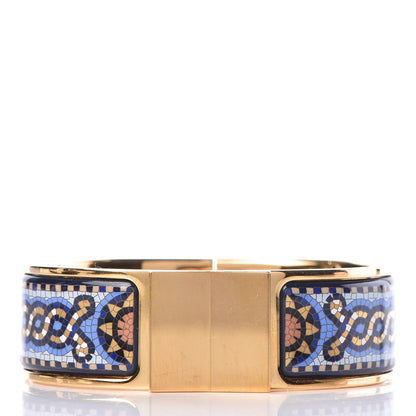 Hermes Enamel Printed Wide Bracelet GM 1 of 4