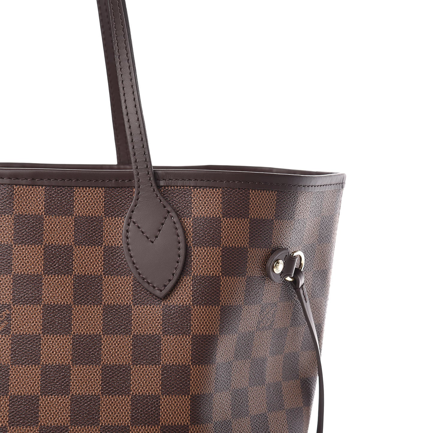 Damier Ebene Neo Neverfull MM Rose Ballerine
