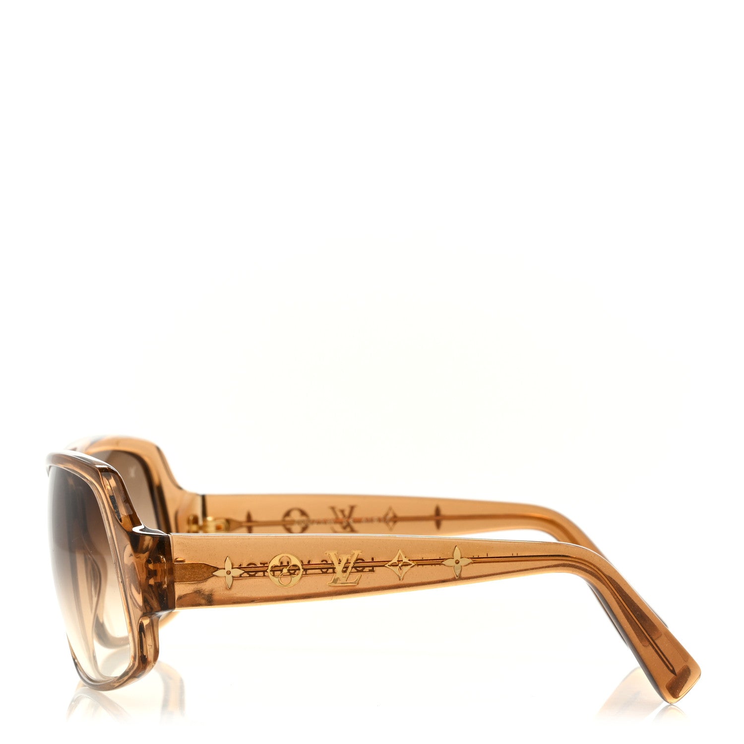 Louis Vuitton Acetate Obsession Carre Sunglasses Z0025W Glitter Honey 3 of 8