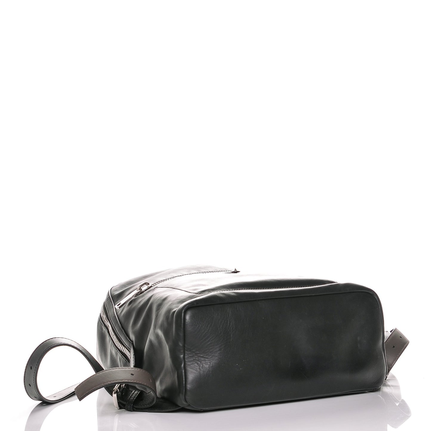 Calfskin Faces Backpack Black