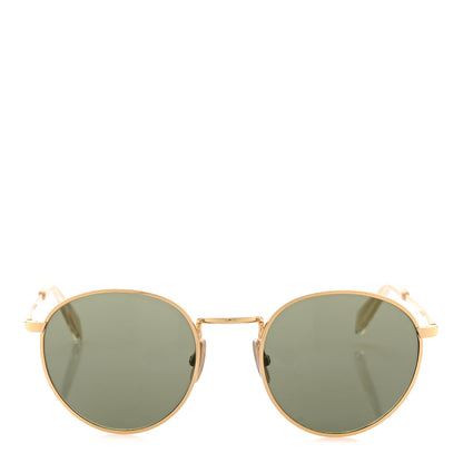 Celine Metal Round Sunglasses CL40100U Gold 2 of 8