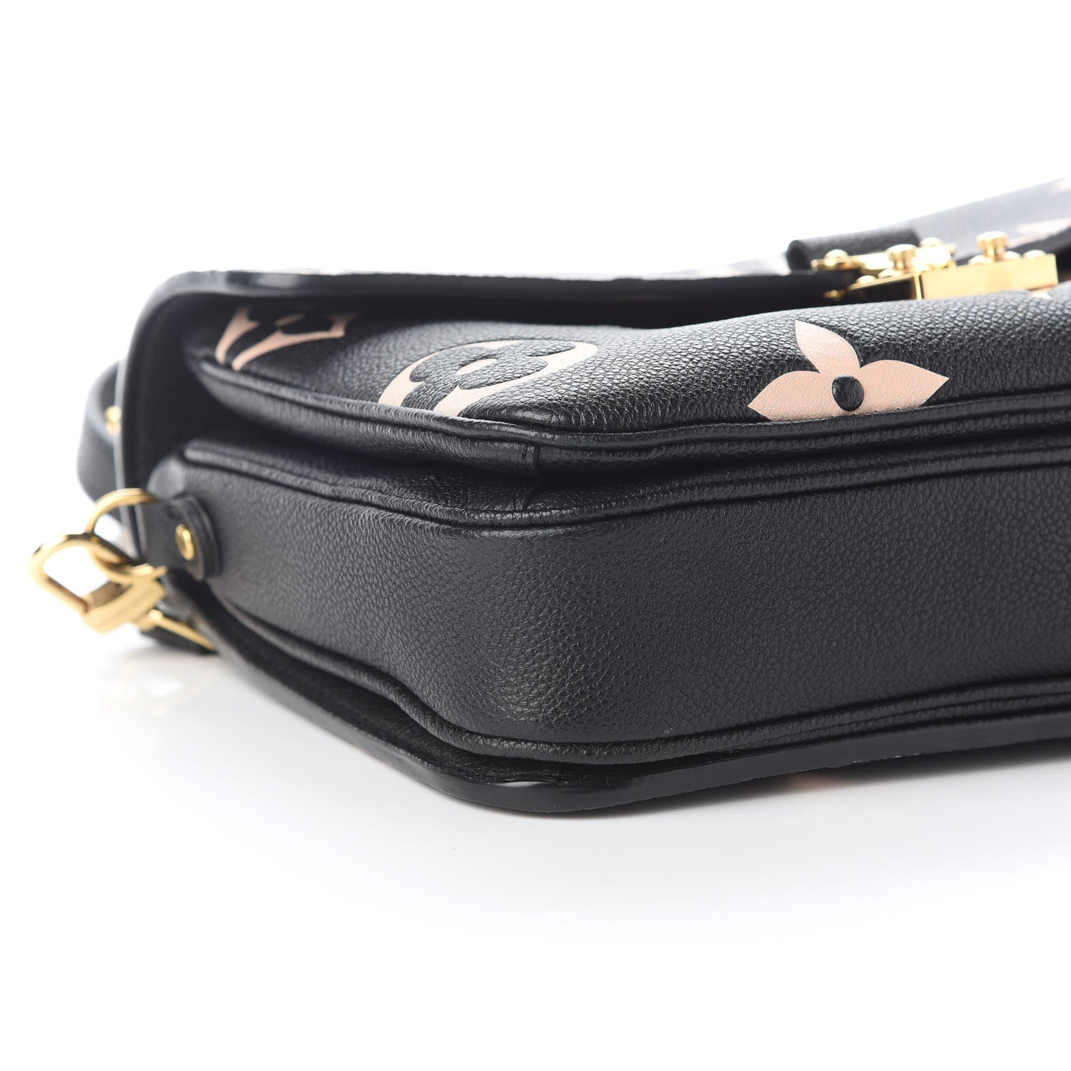 Louis Vuitton Empreinte Monogram Giant Pochette Metis Black Beige 7 of 8
