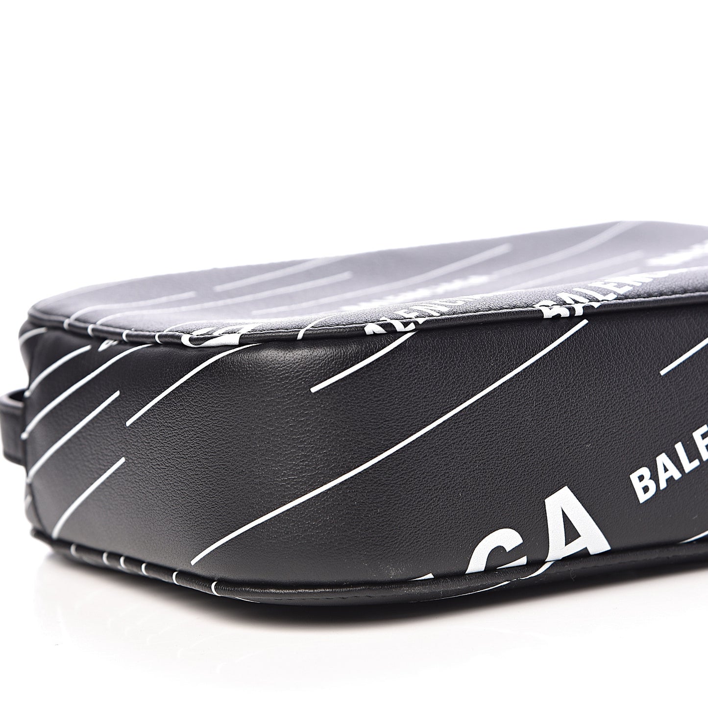 Calfskin Everyday Logo Print S Camera Bag Black