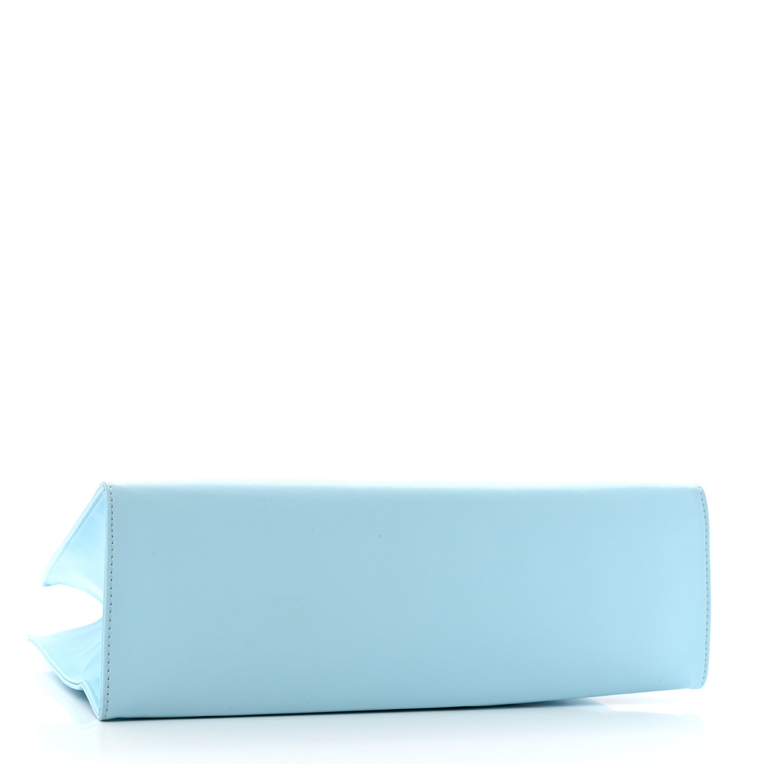 Telfar Vegan Leather Medium Shopping Bag Pool Blue 4 of 14